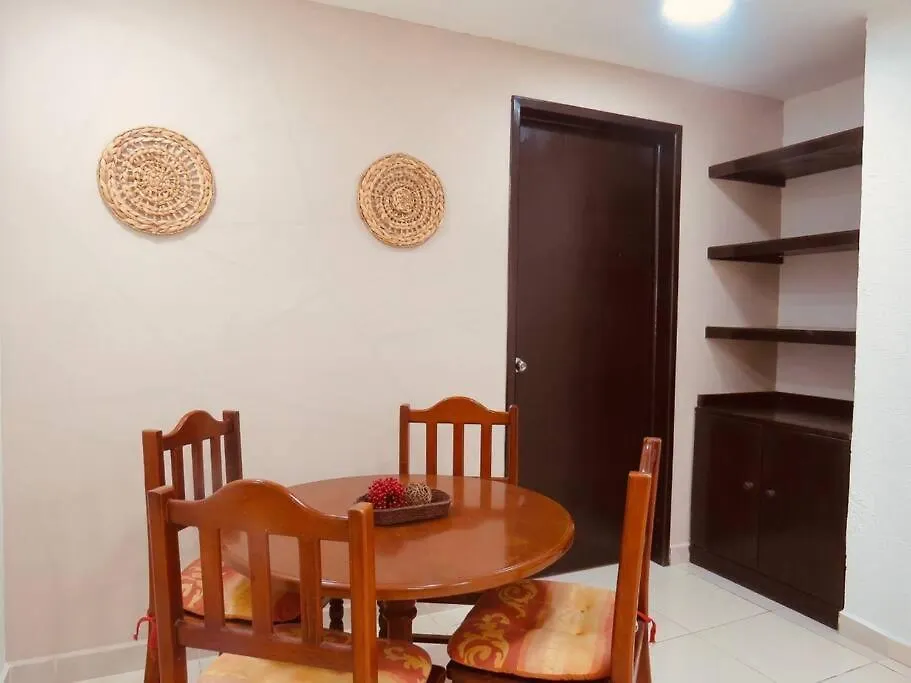 1 Centrico Y Acogedor Departamento Para 2 A 4 Personas Cancun Mexico
